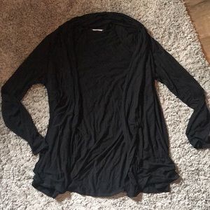 Black cardigan